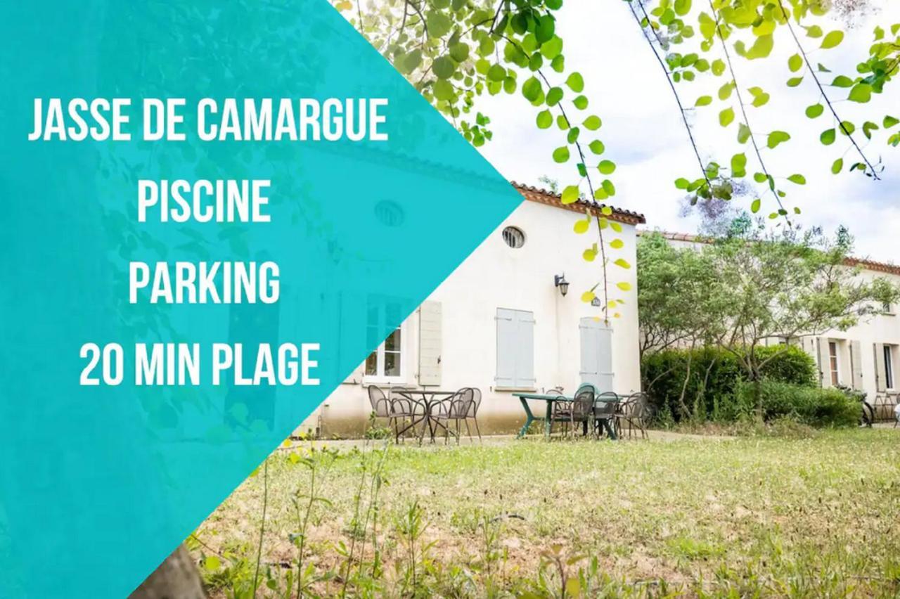 Willa Jasse Camarguaise 535 - Piscine Clim Parking Famille - Top Pros Servicesconciergerie Gallargues-le-Montueux Zewnętrze zdjęcie
